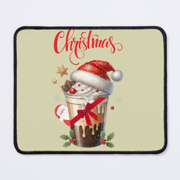 Item preview, Christmas Coffee Latte, Santa Hat, Ginger Bread Cookie Tshirt Phonecover designed and sold by KreativKulture.