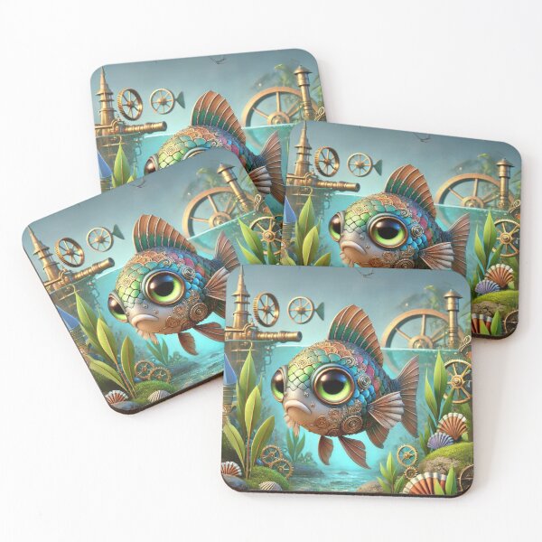 Item preview, Steampunk Gourami Fish designed and sold by Sillytoe.