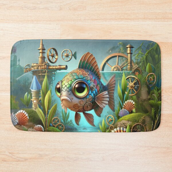 Item preview, Steampunk Gourami Fish designed and sold by Sillytoe.