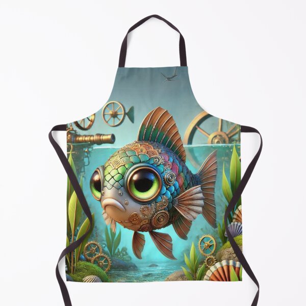 Item preview, Steampunk Gourami Fish designed and sold by Sillytoe.
