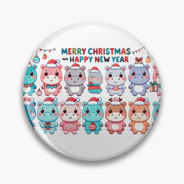 Item preview, Little hippoes in Christmas season, Hood, long sleeve,Moodeng,sweater designed and sold by THESRICHA65.