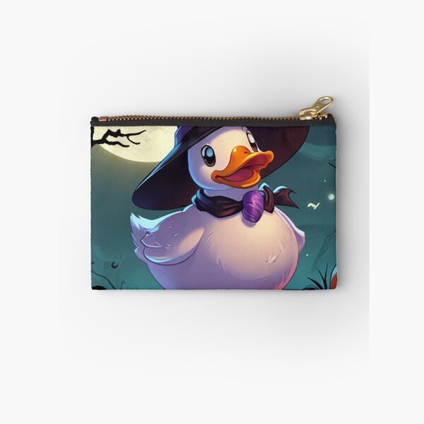 Item preview, Magical Witch Duck Under Full Moon - Halloween Night designed and sold by Spicex2.