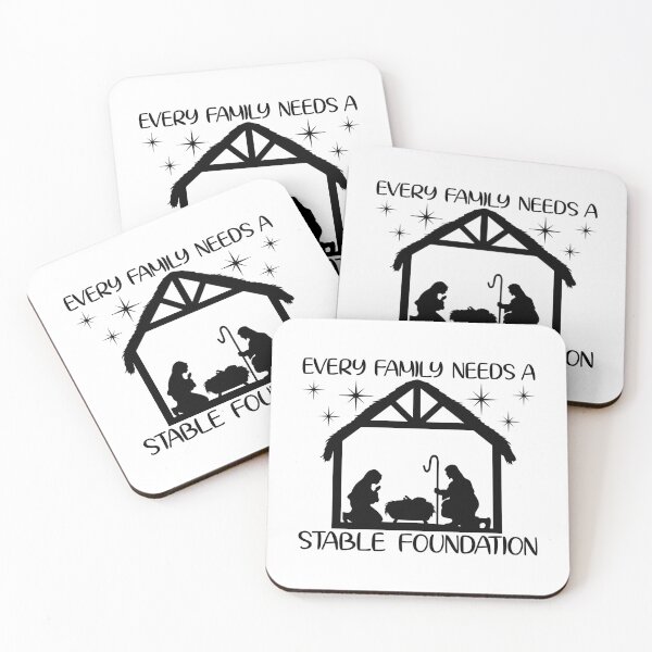 Item preview, Every Family Need a Stable Foundation designed and sold by simplydesignart.