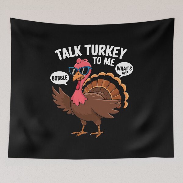 Item preview, Talk Turkey To Me designed and sold by TrippyOutfitter.
