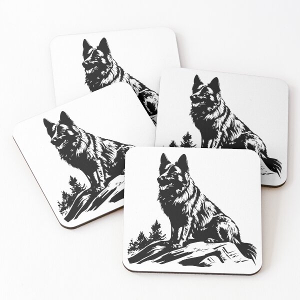 Item preview, Belgian Tervuren Dog Shepherd Pet Guard Watchdog Canine designed and sold by inkoutninja.