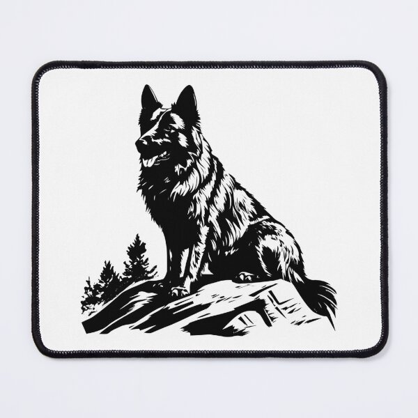 Item preview, Belgian Tervuren Dog Shepherd Pet Guard Watchdog Canine designed and sold by inkoutninja.