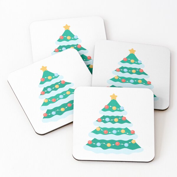 Item preview, Christmas Tree Cute Print designed and sold by AnnaVioletStore.