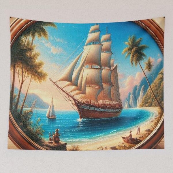 Item preview, Sailboat designed and sold by ARTFINSTORE.
