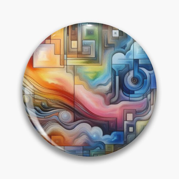Item preview, Abstract Squares Multicolor designed and sold by kharatsuchita.