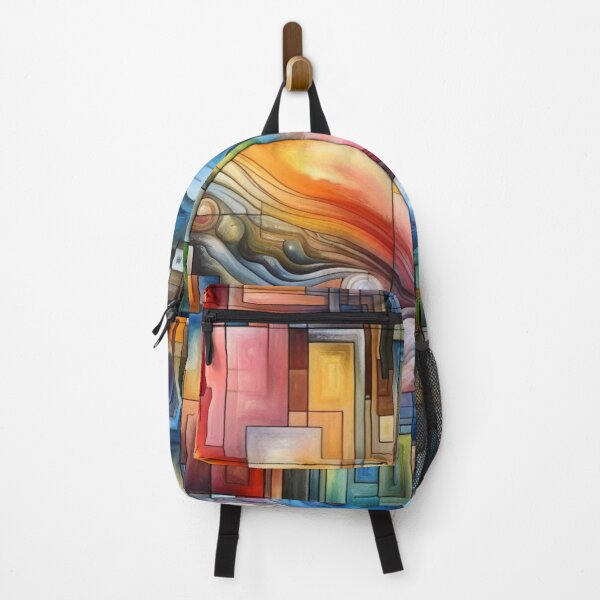Item preview, Abstract Squares Multicolor designed and sold by kharatsuchita.