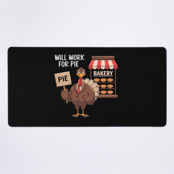 Item preview, Will Work For Pie designed and sold by TrippyOutfitter.