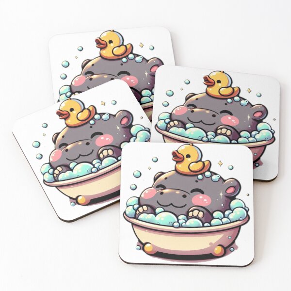 Item preview, Cute hippo designed and sold by fashion-bytes.
