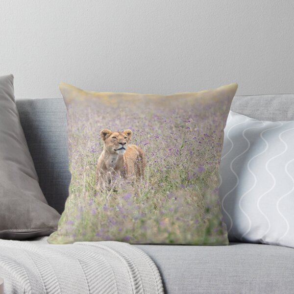 Item preview, Lioness Among The Wildflowers, Tanzania designed and sold by Andrew Goodall.