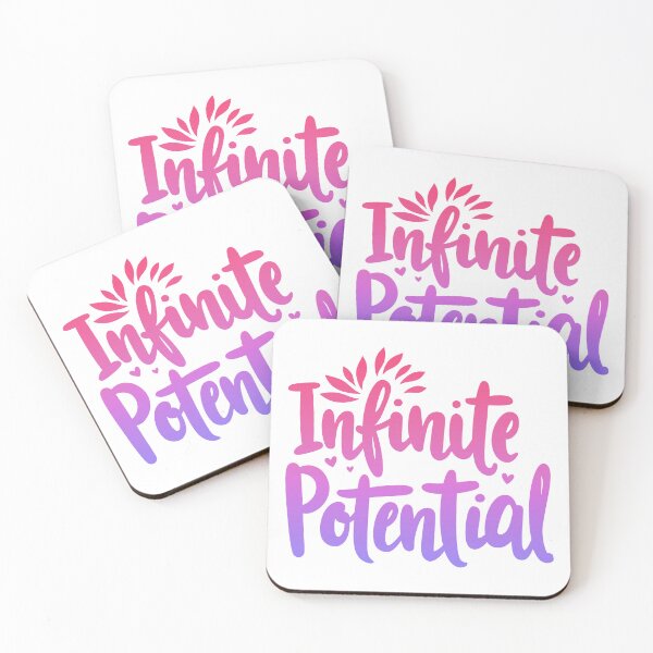 Item preview, Infinite Potential Inspirational Quote designed and sold by ThreeftlyPicks.