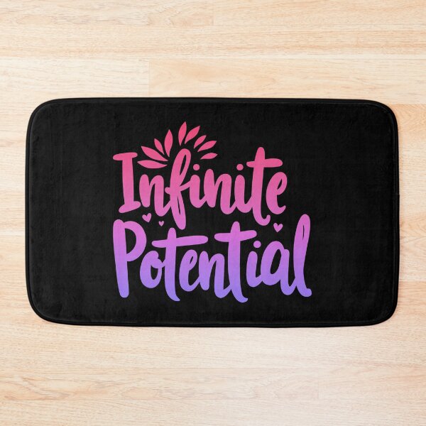 Item preview, Infinite Potential Inspirational Quote designed and sold by ThreeftlyPicks.
