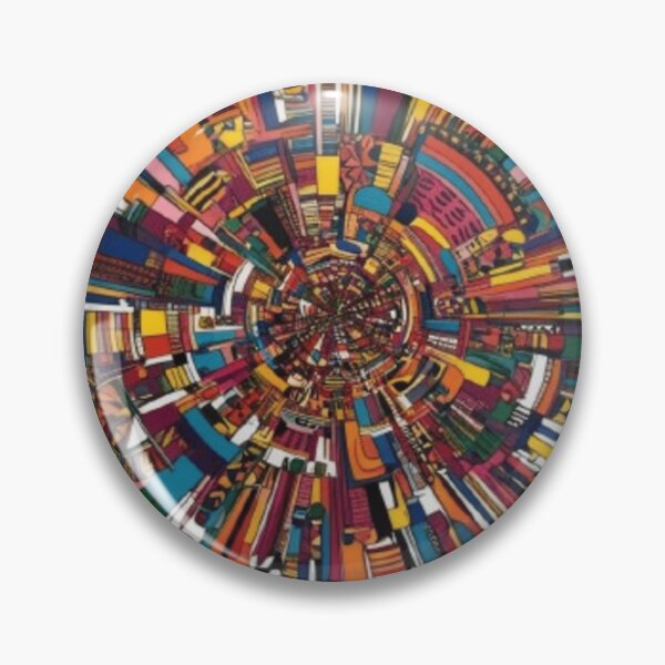 Item preview, Vibrant Vortex designed and sold by StickersRyous.