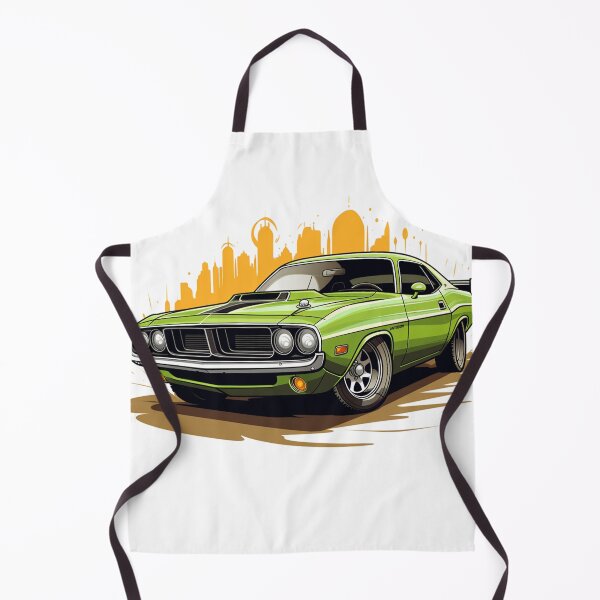 Item preview, Green Muscle Car designed and sold by Printinkverse.