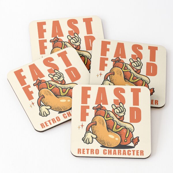 Item preview, Fast food retro character designed and sold by Peerless-Prime.