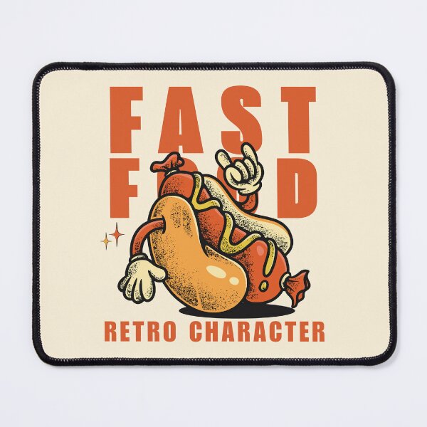 Item preview, Fast food retro character designed and sold by Peerless-Prime.