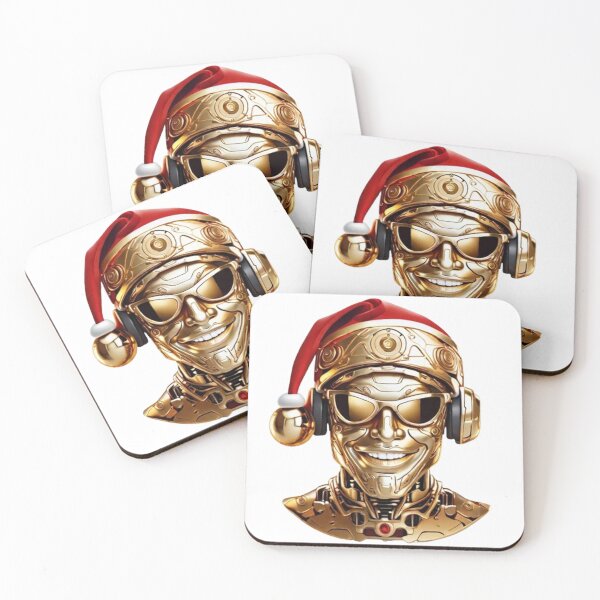 Item preview, CYBORG SANTA designed and sold by likbatonboot.