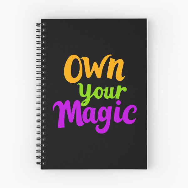 Item preview, Own Your Magic Empowering Quote designed and sold by ThreeftlyPicks.