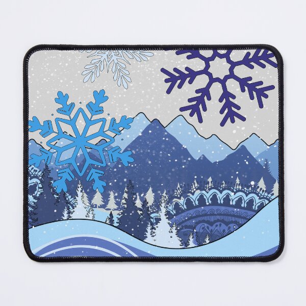 Item preview, Winter Wonderland Abstract designed and sold by donebyreena.