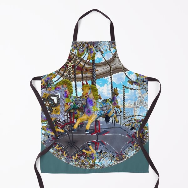 Item preview, Happy Horsie - A kaleidoscopic image of a carousel horse designed and sold by Original-Hype.