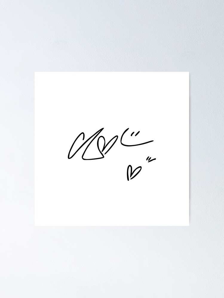 Charlotte Austin Signature Autograph - Black | Thai GL Show Me