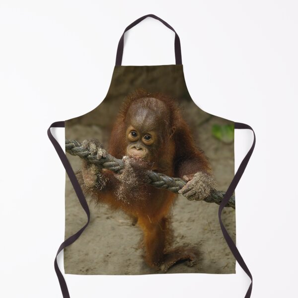 Item preview, Playtime with a Baby Orangutan designed and sold by rawshutterbug.