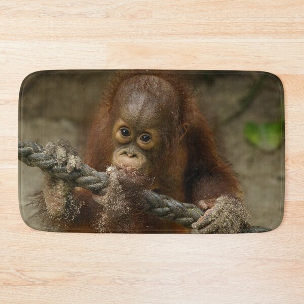 Item preview, Playtime with a Baby Orangutan designed and sold by rawshutterbug.