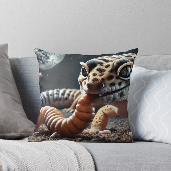 Item preview, Leopard Gecko Night Hunt – Realistic Nocturnal Mealworm designed and sold by NocturnalNook.