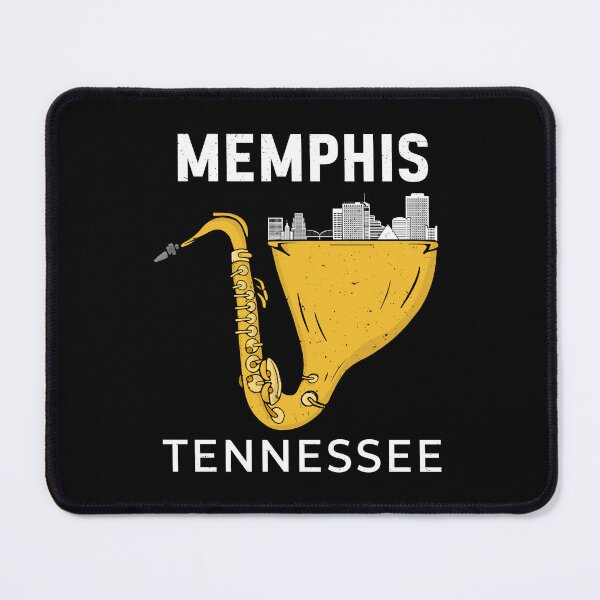 Item preview, Memphis Skyline Souvenir Saxophone Jazz Music Tennessee designed and sold by DSWShirts.