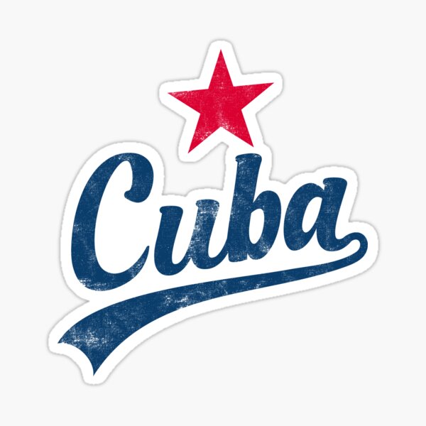 Cuba Football Sticker for Sale by Footballomatic