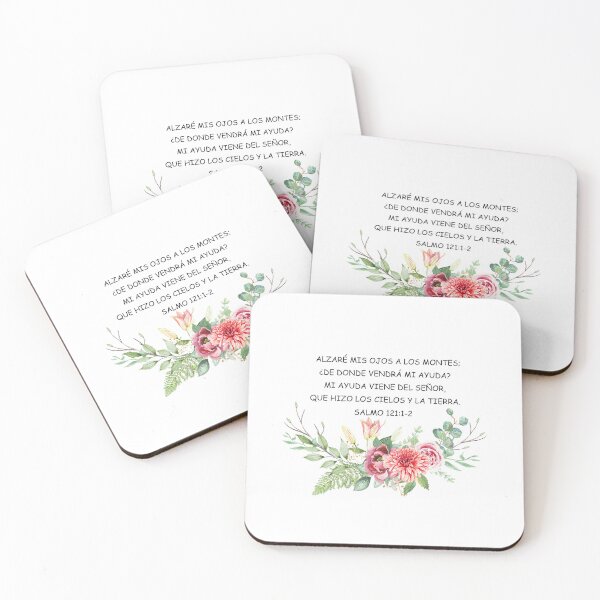 Item preview, Salmos 121 1 2, Spanish bible verse, Alzare mis ojos designed and sold by latiendadearyam.