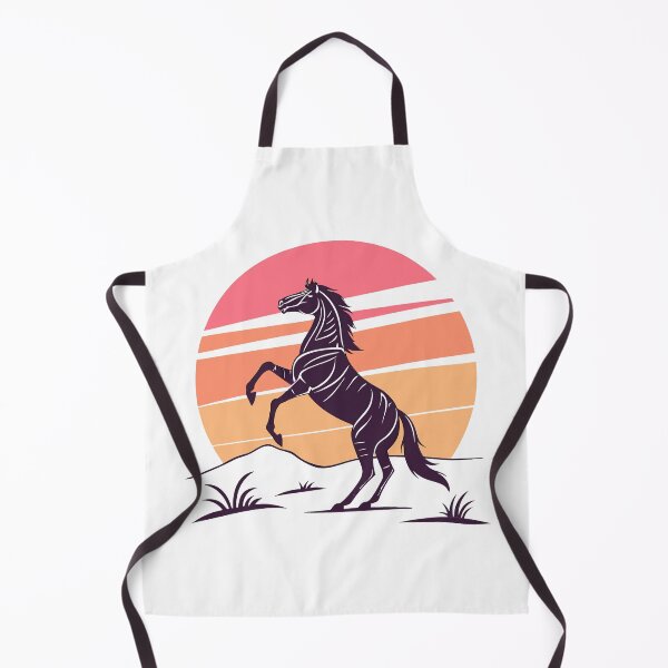 Item preview, Venom Horse Art, Retro Sunset designed and sold by graphic-genie.