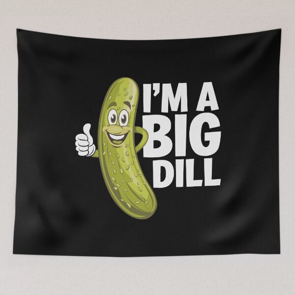 Item preview, Pickle Pun Gift for Foodie, Funny Big Dill Design, Cute Humor designed and sold by w1ckerman.