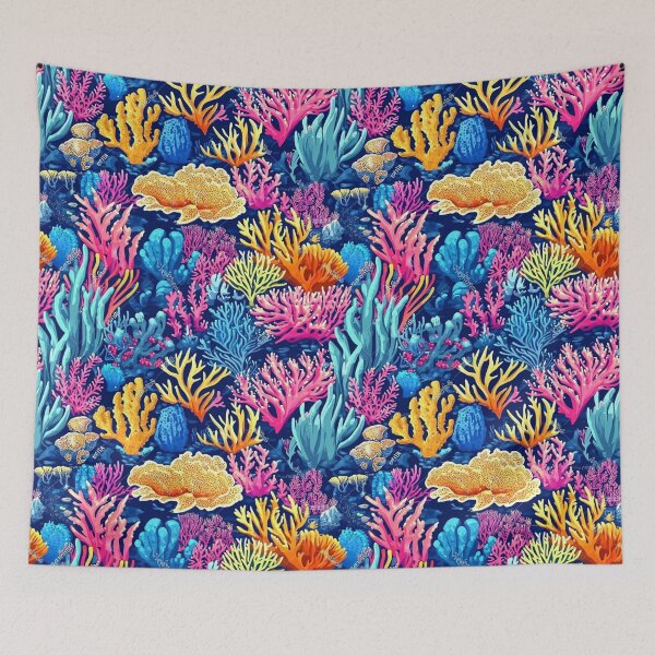 Item preview, Coral reefs and underwater plants designed and sold by mind-coloring.