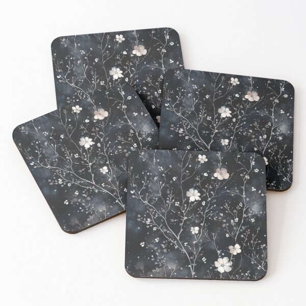 Item preview, Watercolor Midnight Floral designed and sold by GrinGalore.