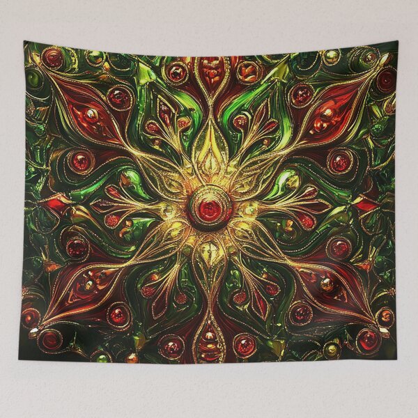 Item preview, Moncirca - Christmas mandala (1/16) designed and sold by sabantha.