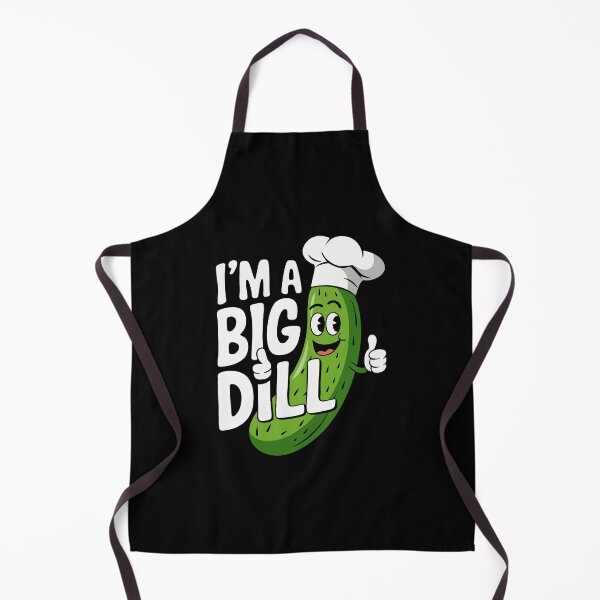 Item preview, Pickle Pun Gift for Foodie, Funny Big Dill Design, Cute Humor Chef designed and sold by w1ckerman.