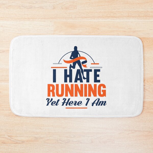 Item preview, I Hate Running Yet Here I Am designed and sold by ChemicalXShop.