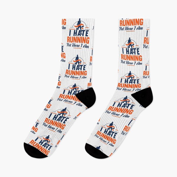 Item preview, I Hate Running Yet Here I Am designed and sold by ChemicalXShop.