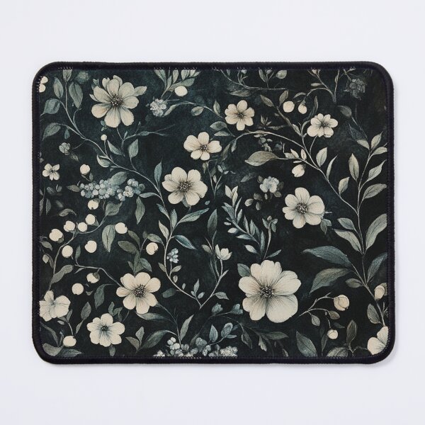 Item preview, Dark Vintage Watercolor Midnight Floral designed and sold by GrinGalore.