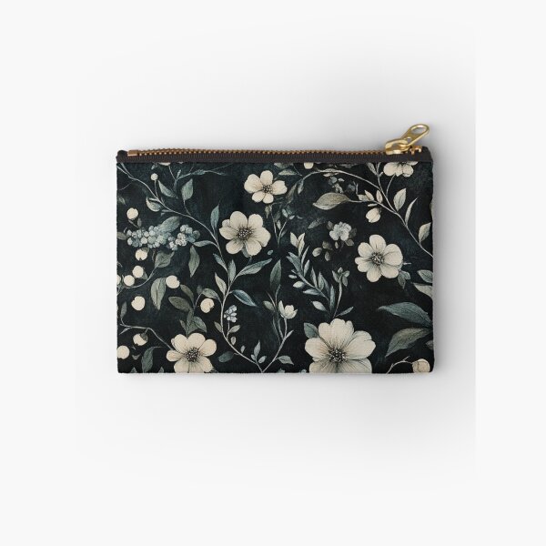 Item preview, Dark Vintage Watercolor Midnight Floral designed and sold by GrinGalore.