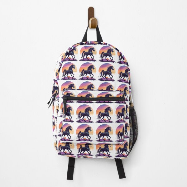 Item preview, Venom Horse Art, Retro Sunset designed and sold by graphic-genie.