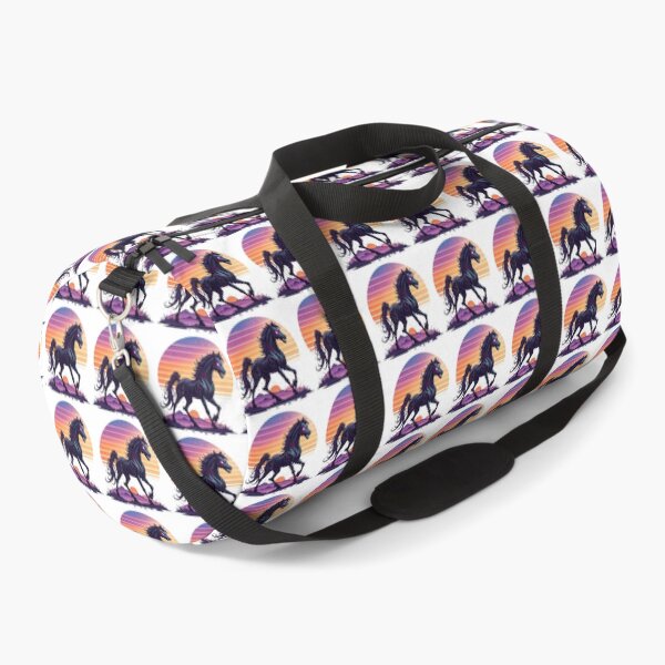 Item preview, Venom Horse Art, Retro Sunset designed and sold by graphic-genie.