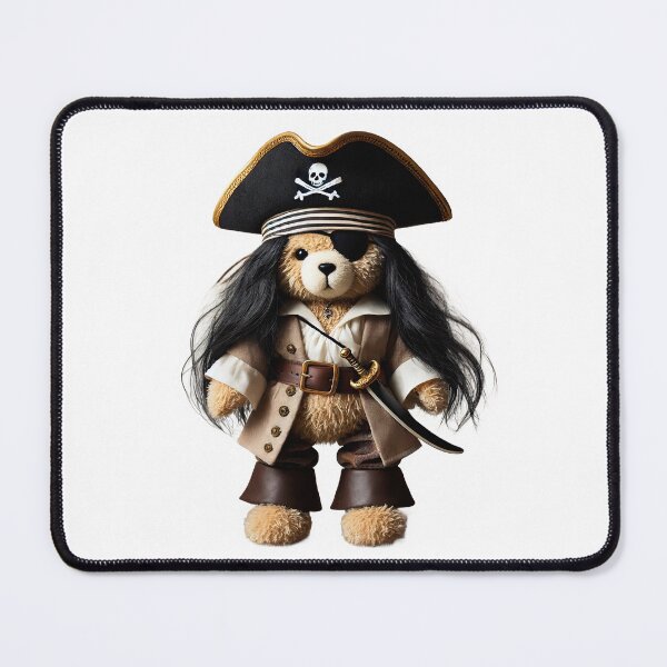 Item preview, Pirate Bear Mane with Eyepatch designed and sold by Osintown.