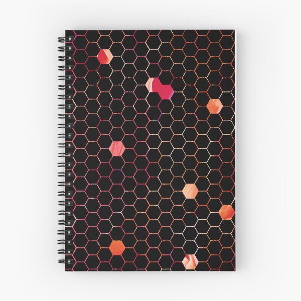 Item preview, Black Hexagonal Honeycomb Pattern designed and sold by PosterDevilCo.
