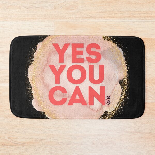 Item preview, Yes You Can Motivational Quote  designed and sold by Jonesetcetera.