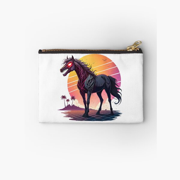 Item preview, Venom Horse Art, Retro Sunset designed and sold by graphic-genie.